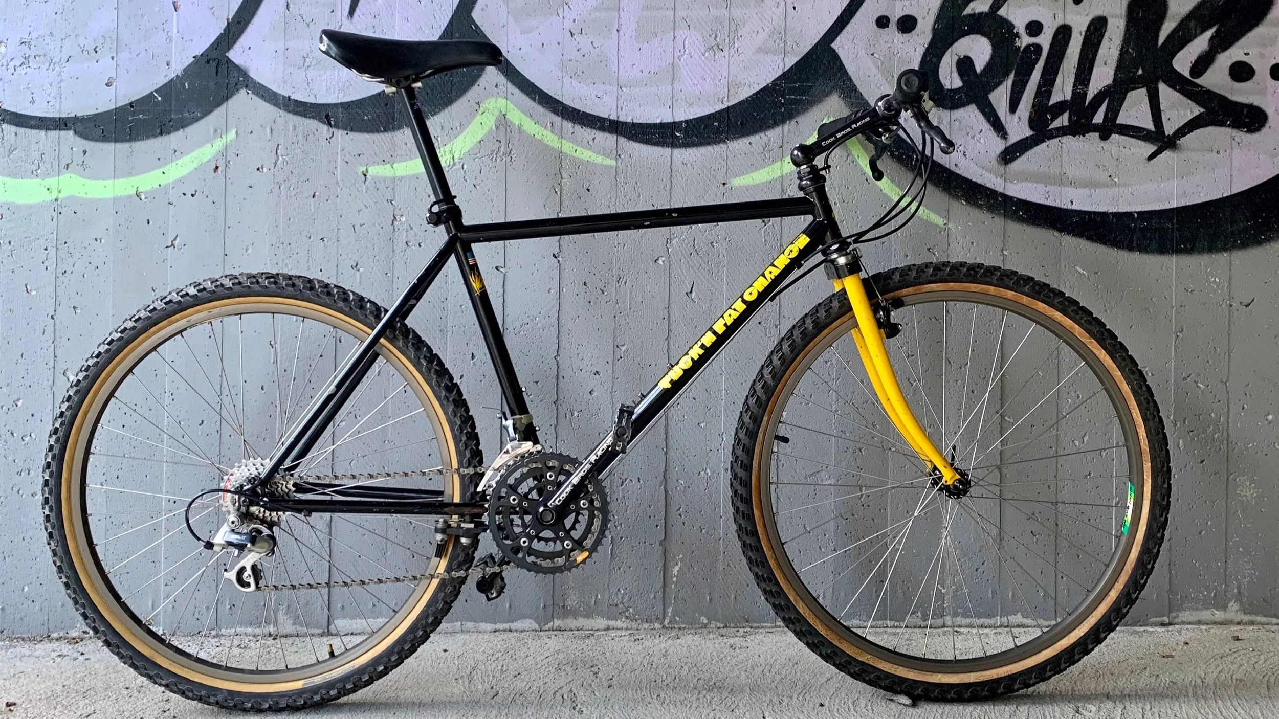 1988 Fat City Cycles Fuck nu0027 Fat Chance v #00708W u2014 Vintage MTB