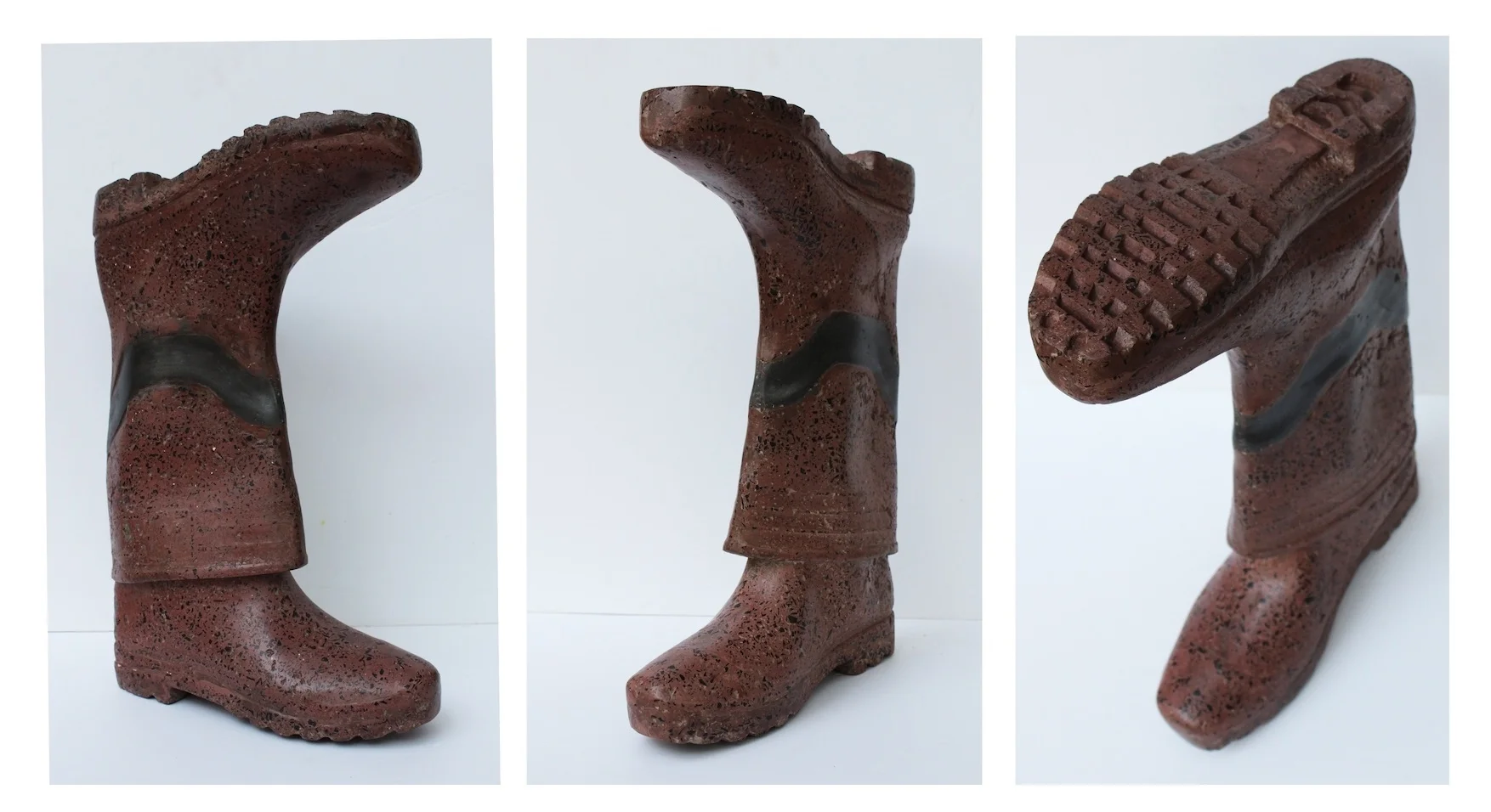 Untitled, 2017 Cement and stone chips 16 x 11 x 4 inches
