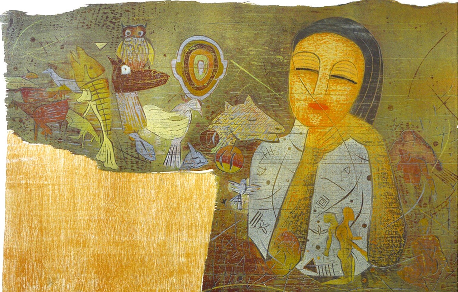 Untitled III | Woodcut 20 x 27 inches