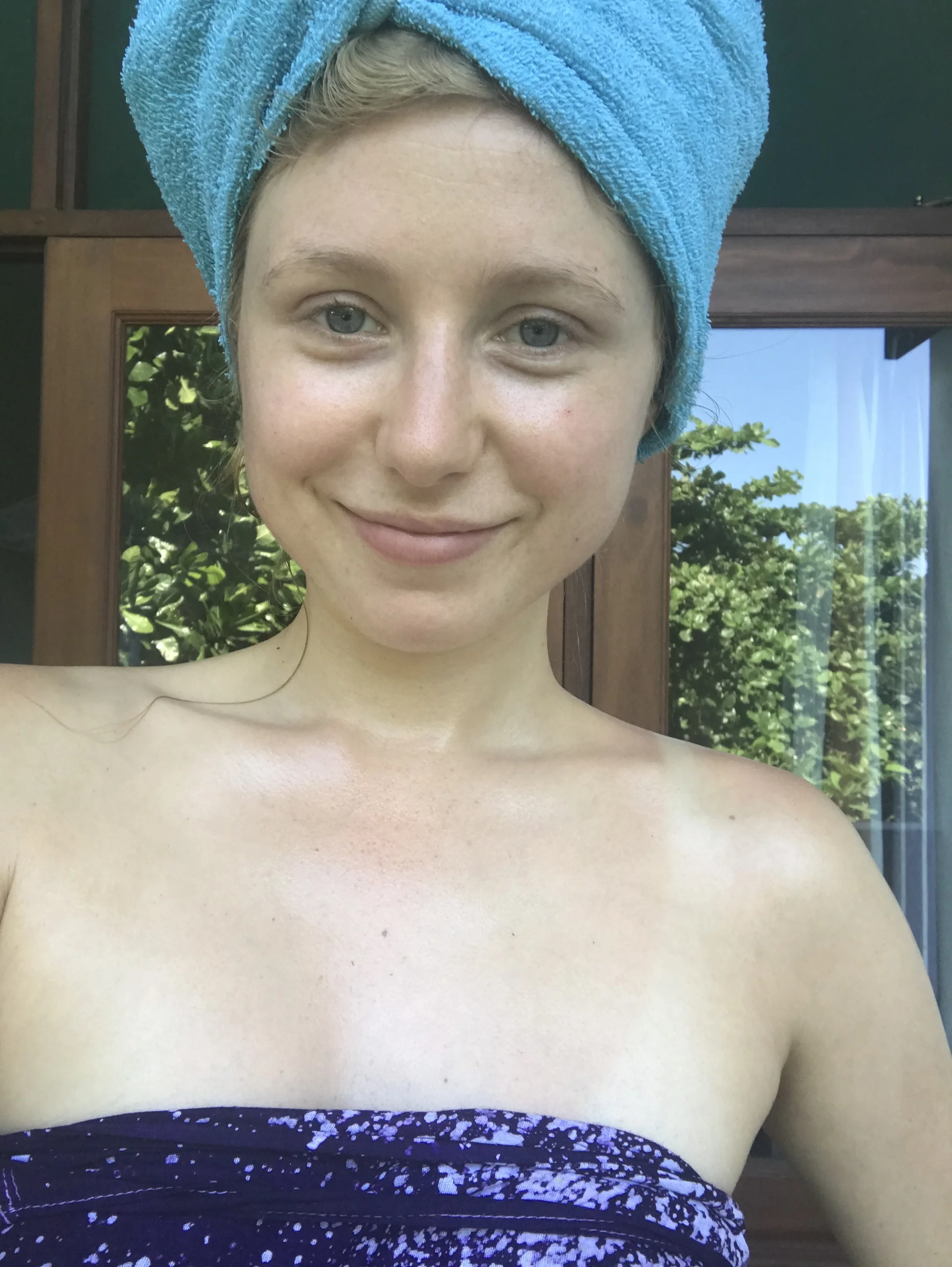 I spent an entire 10 days covered in oil with a turban on my head!