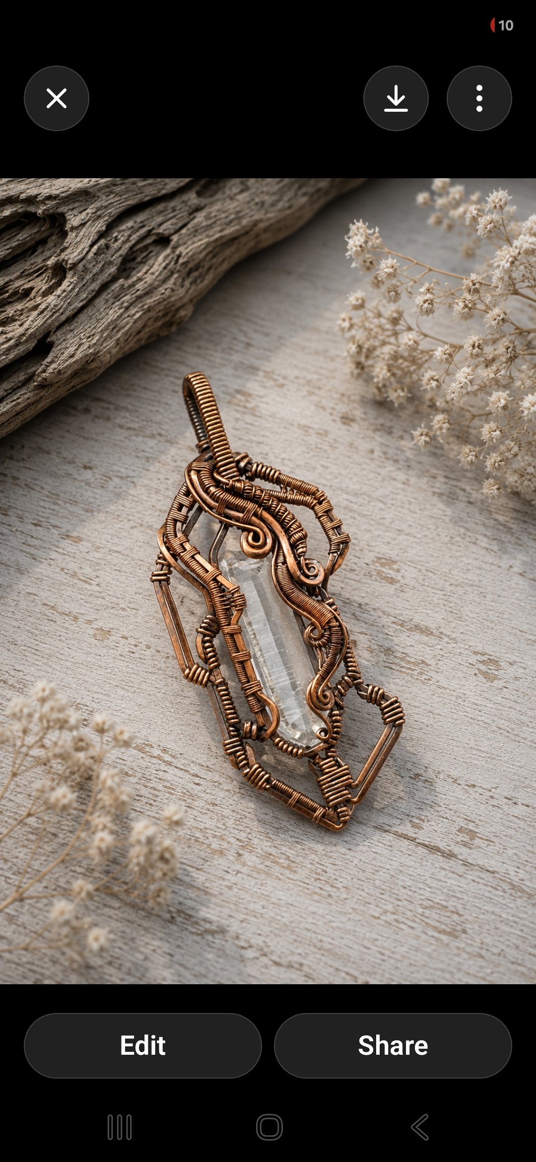 Quartz Pendant [C-Tech Series]