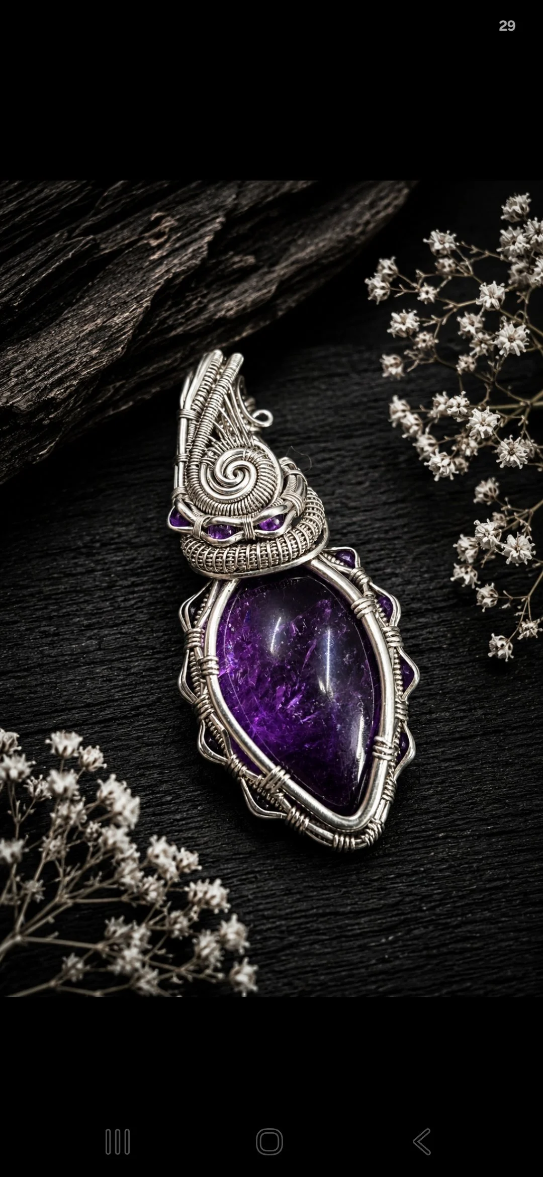 Amethyst Pendant