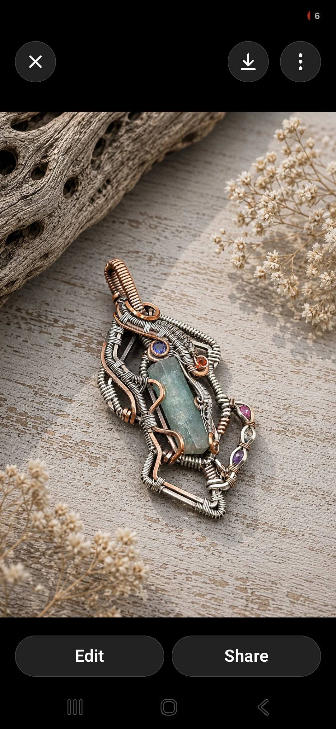 Tourmaline Pendant [C-Tech Series]