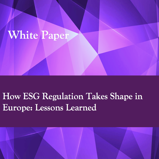 How ESG Regulation Takes Shape in Europe