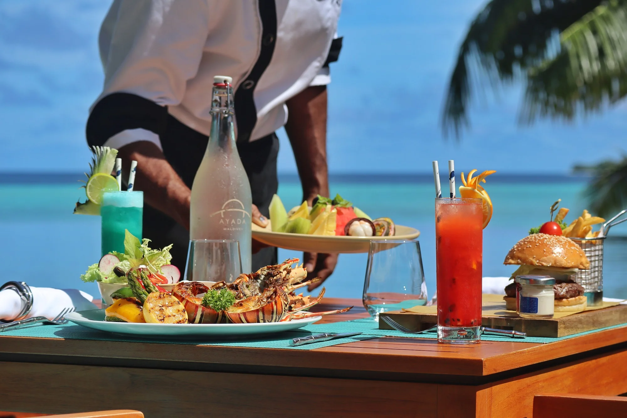 Enjoy lunch at a whole new level at our Zero Degree poolside restaurant