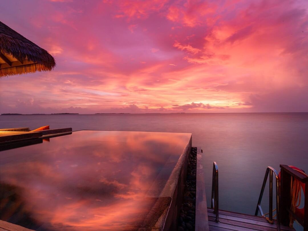 Magical Maldivian Sunset - Pictured by: Bobby Bense