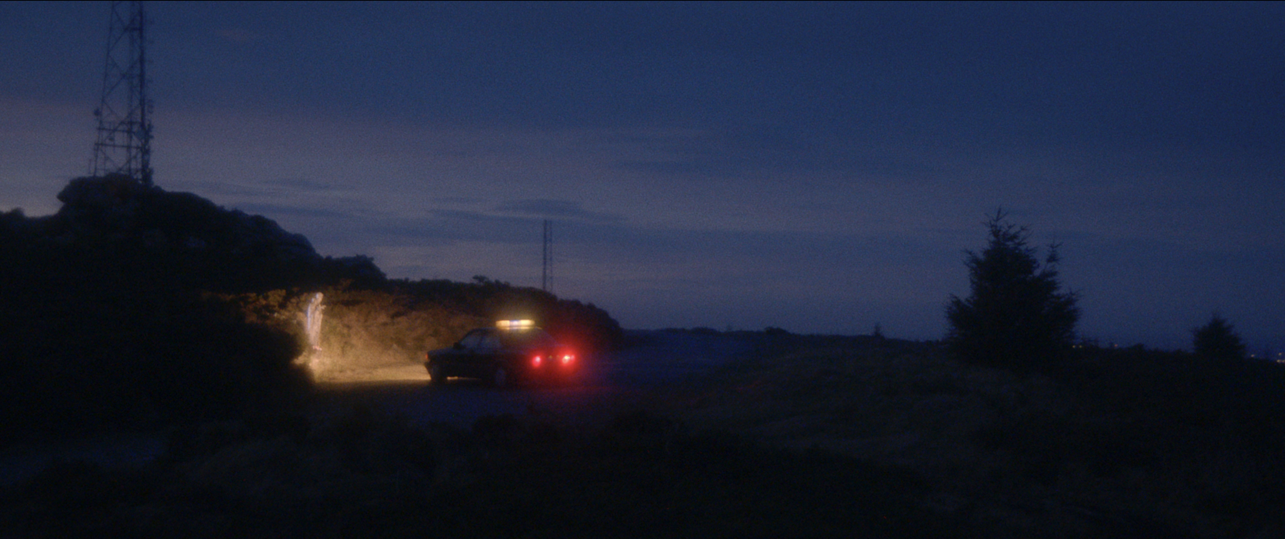   Frank Sweeney ,  Go Ye Afar , 2025 (still). 24 mins, colour and black and white, 5.1 surround sound. Courtesy of the artist. 
