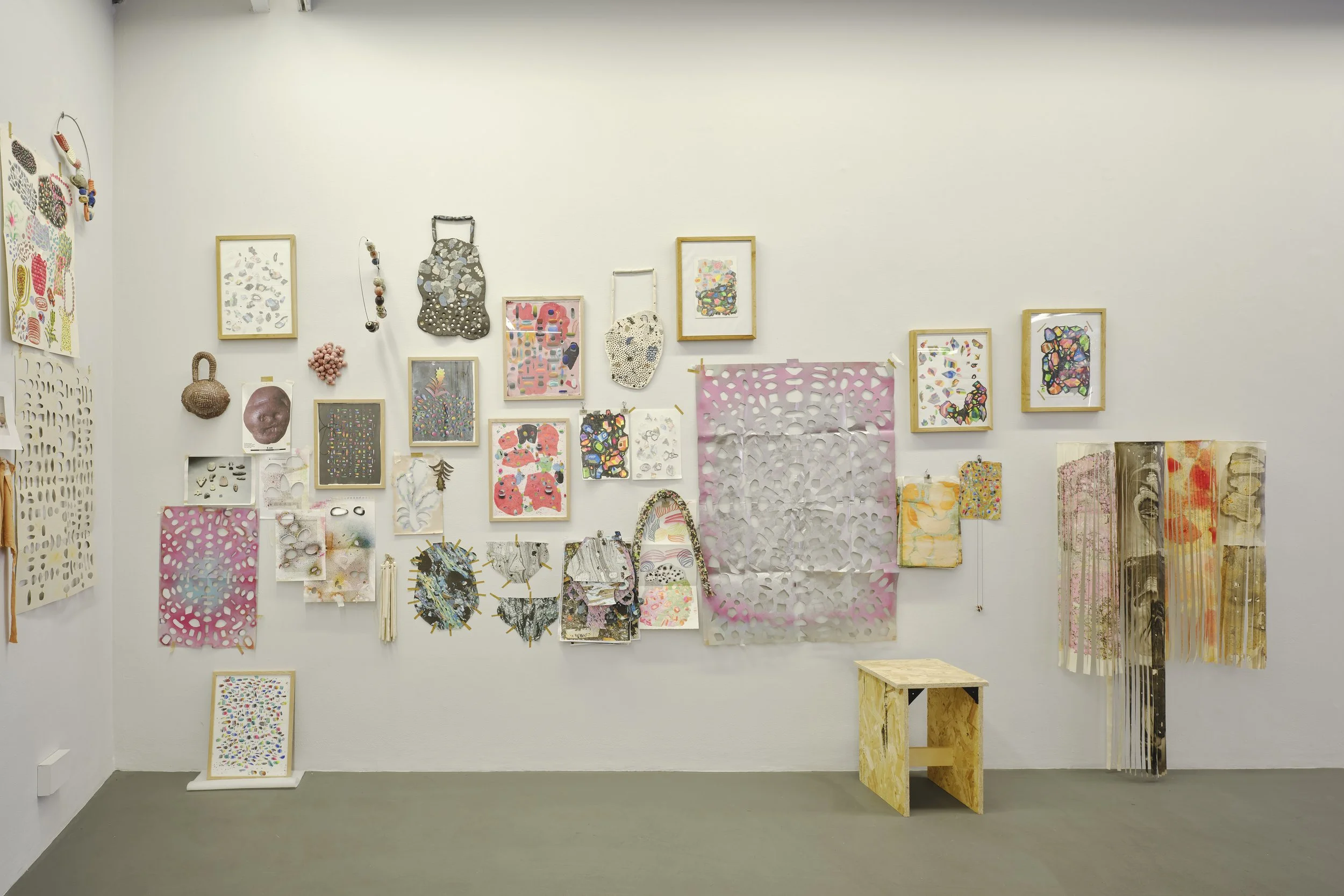   Vanessa Donoso López ,&nbsp; (O-O-O).  Installation view, Temple Bar Gallery + Studios, Dublin. Photograph by Ros Kavanagh. 