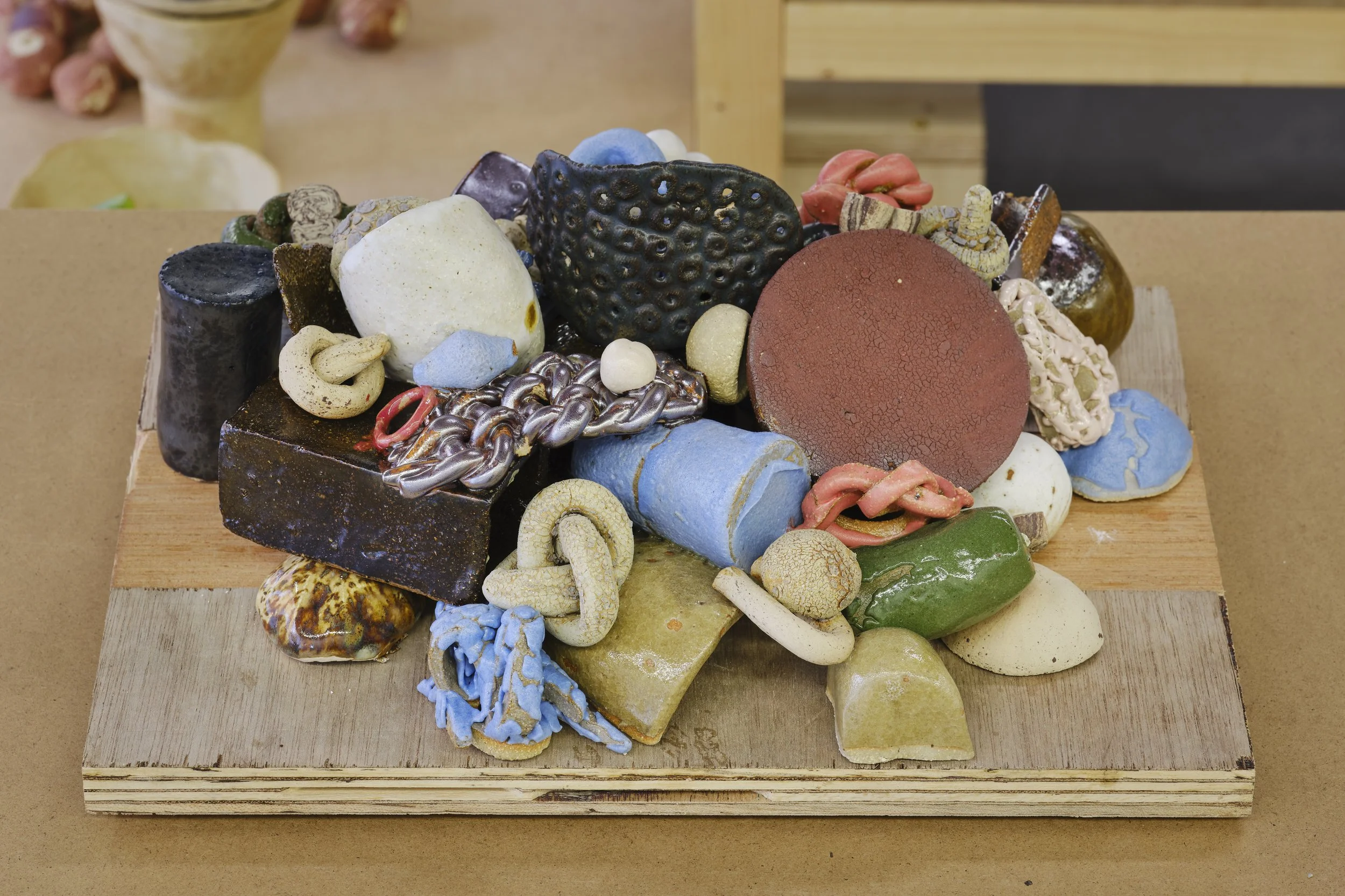   Vanessa Donoso López ,&nbsp; (O-O-O).  Installation view, Temple Bar Gallery + Studios, Dublin. Photograph by Ros Kavanagh. 