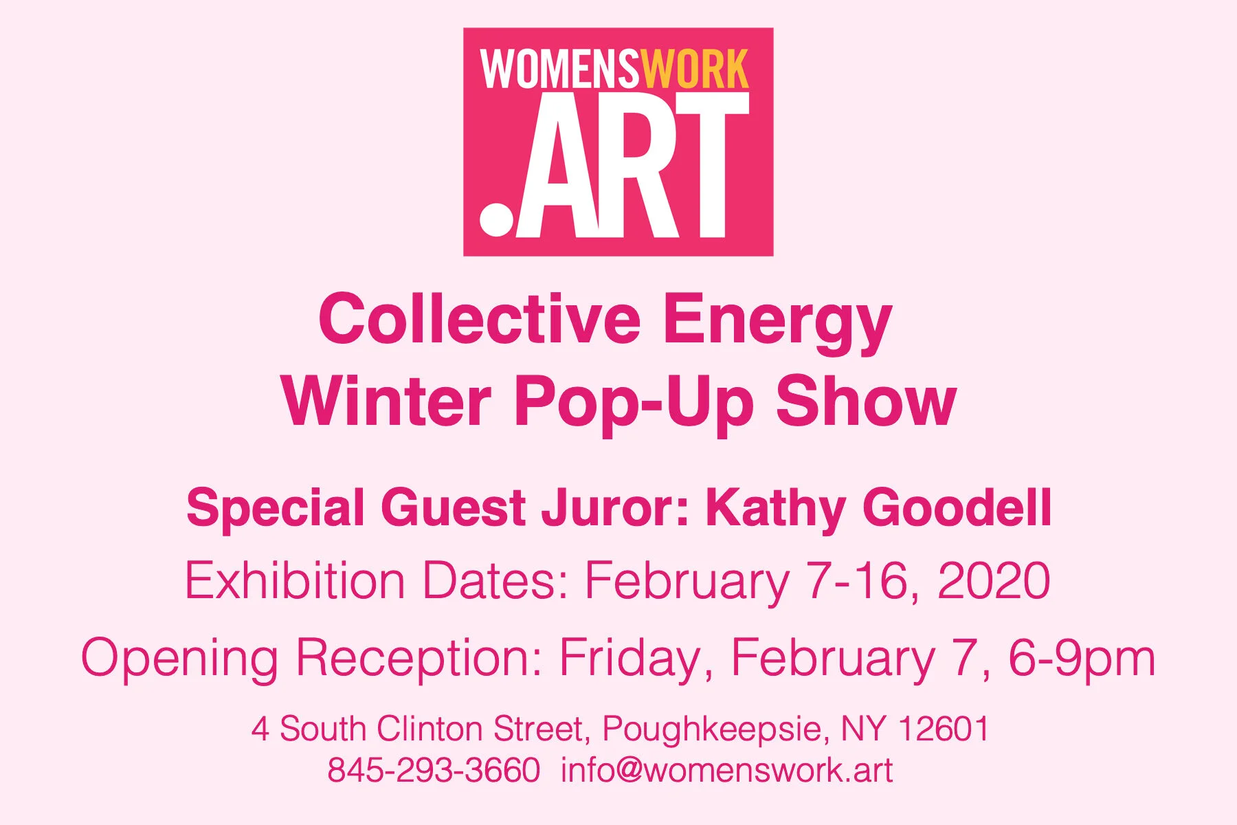 Collective Energy: A Winter Juried Pop-Up Show (Opening Reception) 