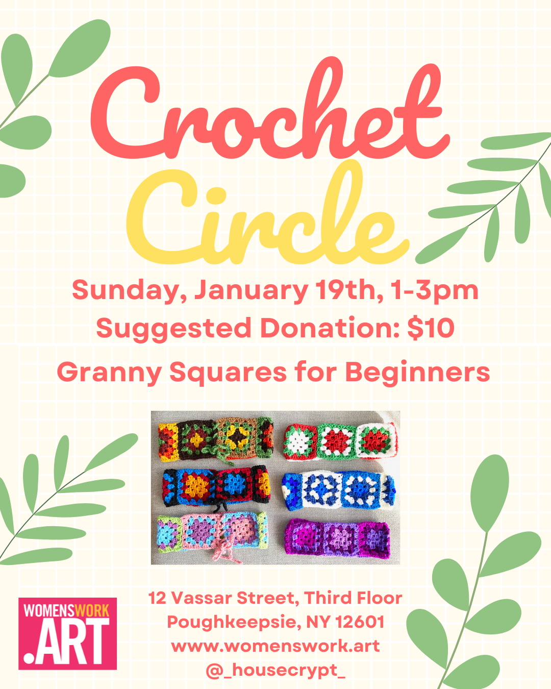Crochet Circle: Granny Squares For Beginners  