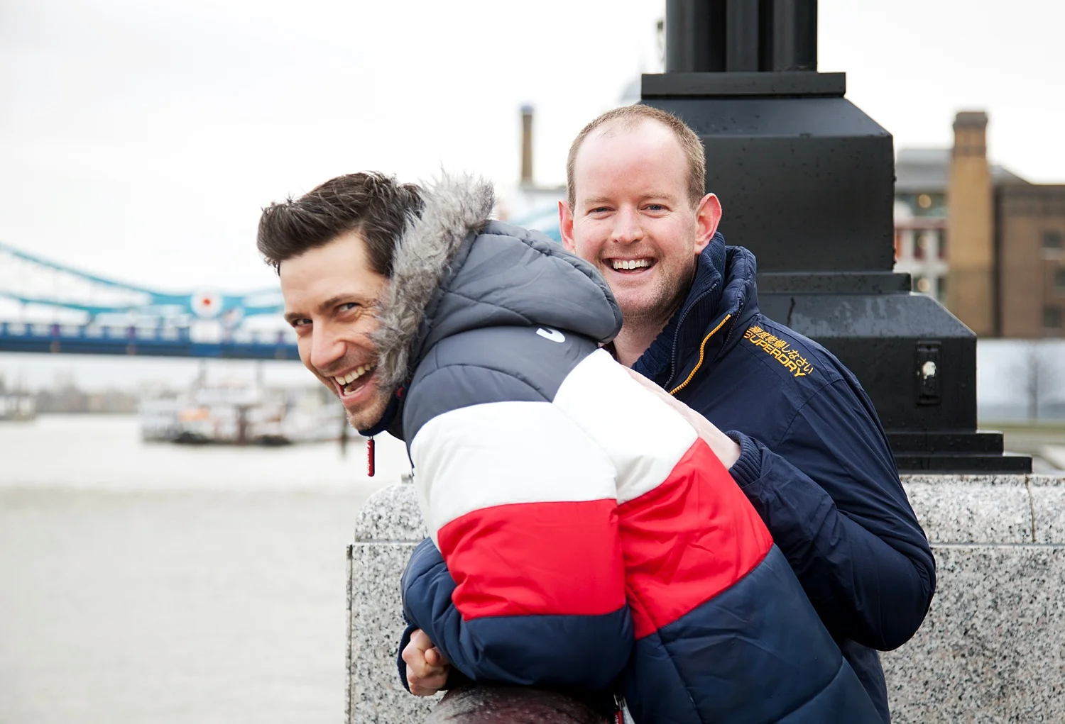 St Katharine Docks Civil Partnership Engagement Shoot