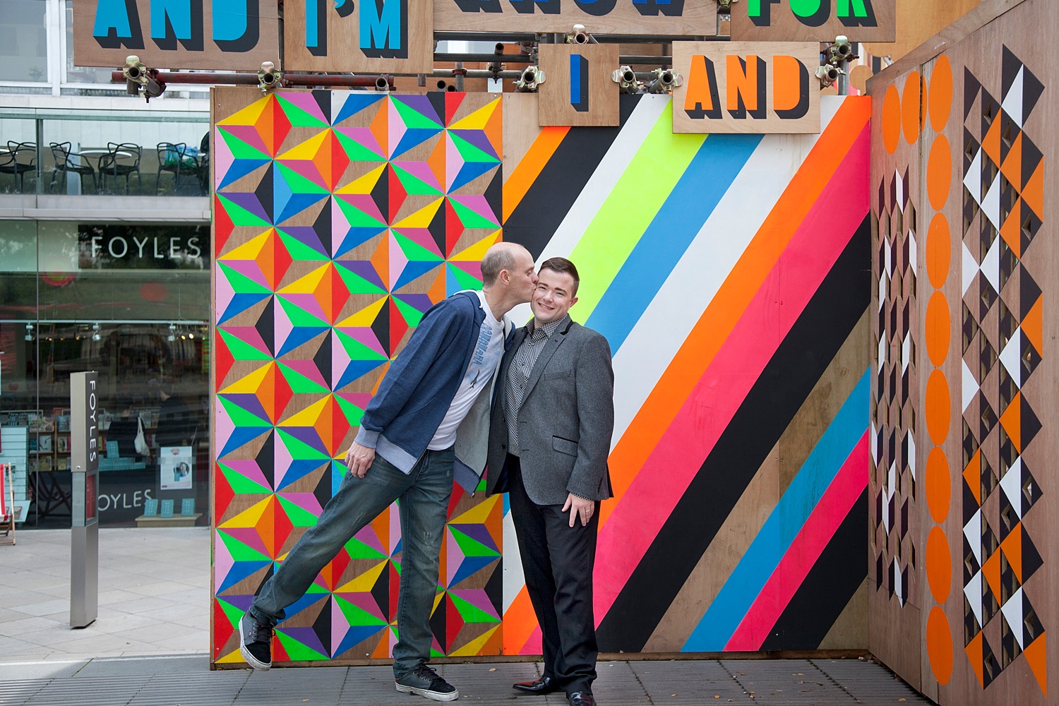FUN LGBTQ ENGAGEMENT PHOTOS IN SOUTHBANK