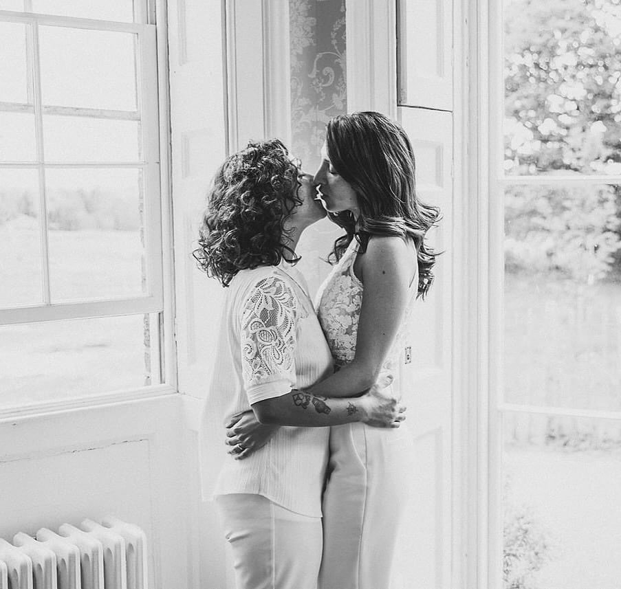 Alicia &amp; Renata beautiful love!

venue @morden_park_house 
wedding directory @rebellovedirectory 

#love #loveislove #twobrides #justmarried #londonlove #lgbtq #lgbtqlove #londonwedding #londonweddingphotographer #mordenparkhousewedding #moderwed