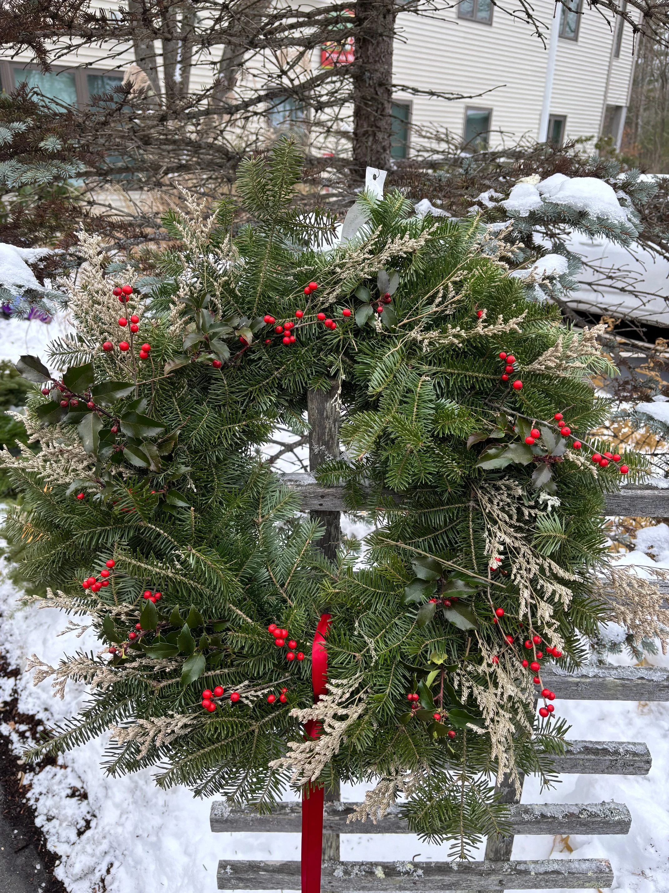 Holiday Wreath Decorating