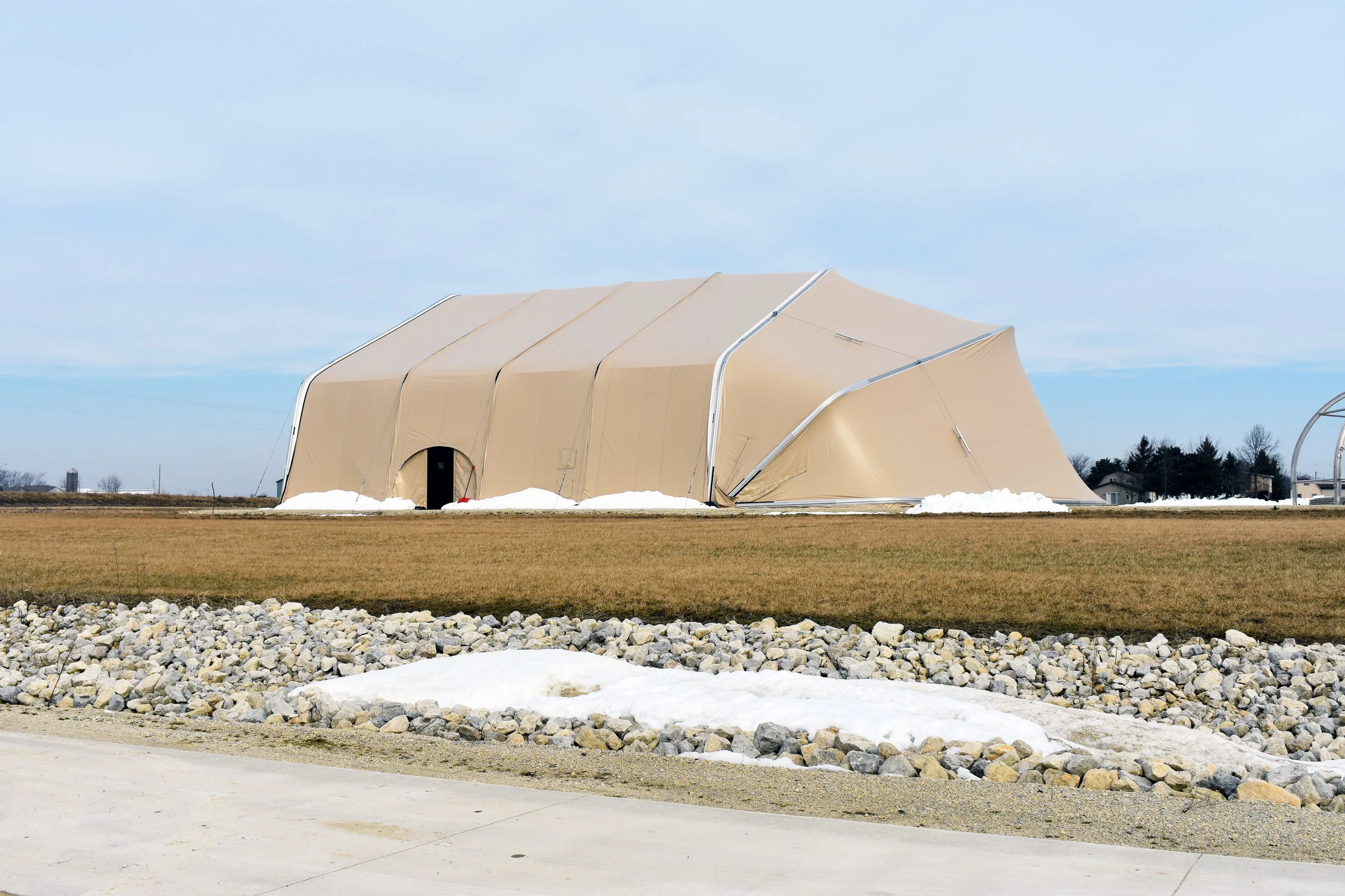 LAMS Large Area Maintenance Shelter — Celina Military Shelters