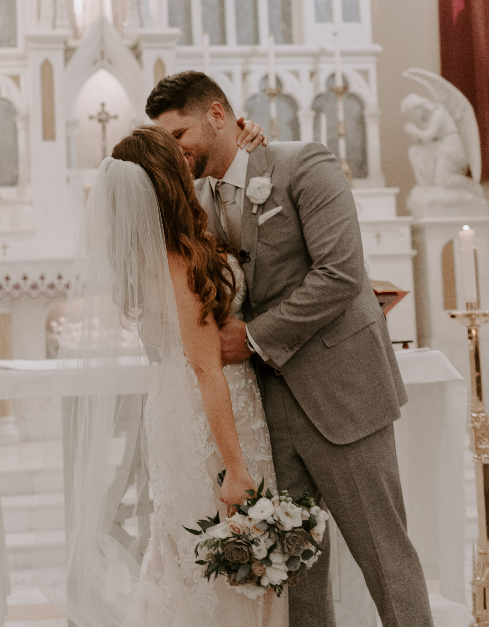 Catholic Houston Texas Flare Wedding Bell Tower-7855.jpg