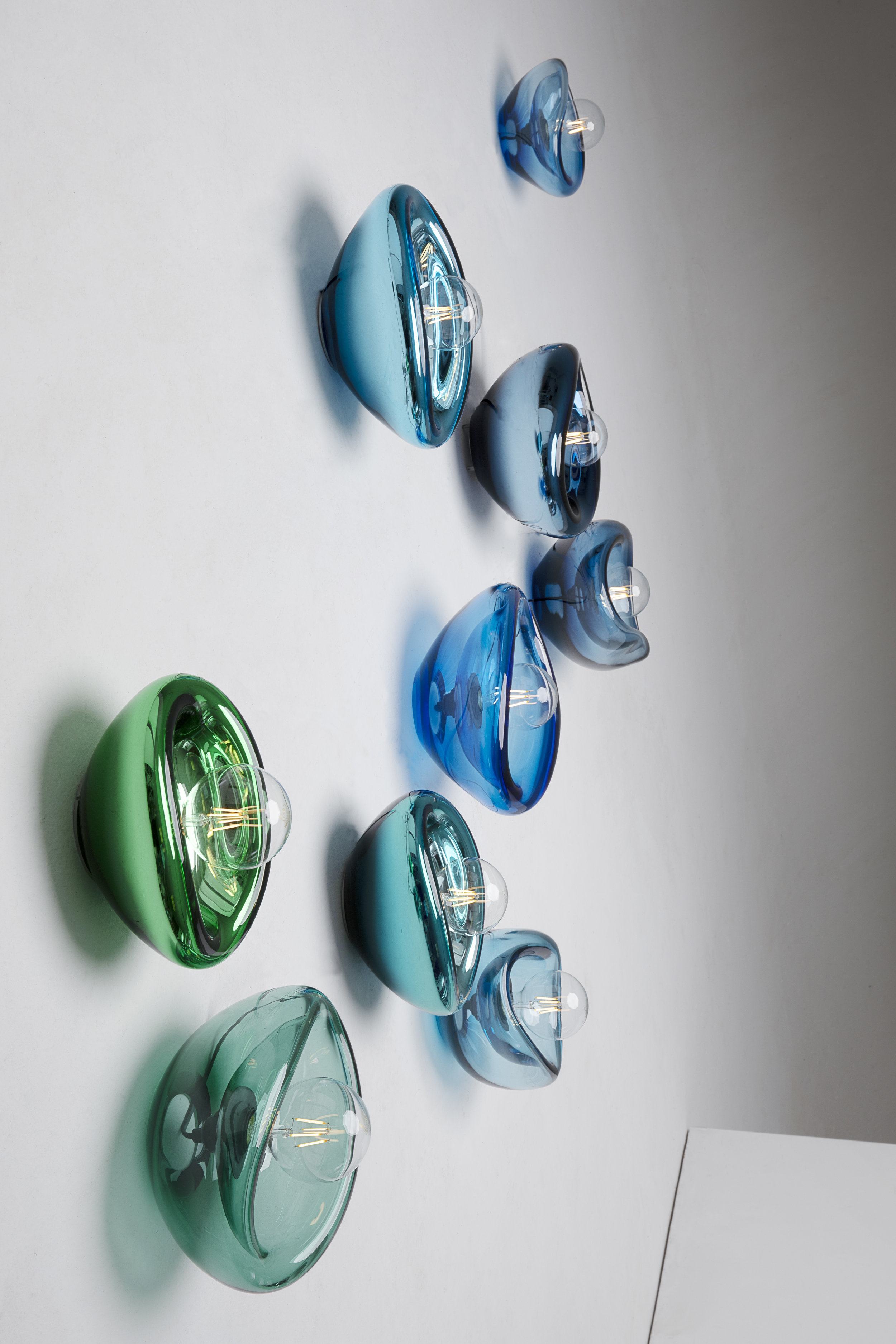 Aurum colored lamp by Alex de Witte