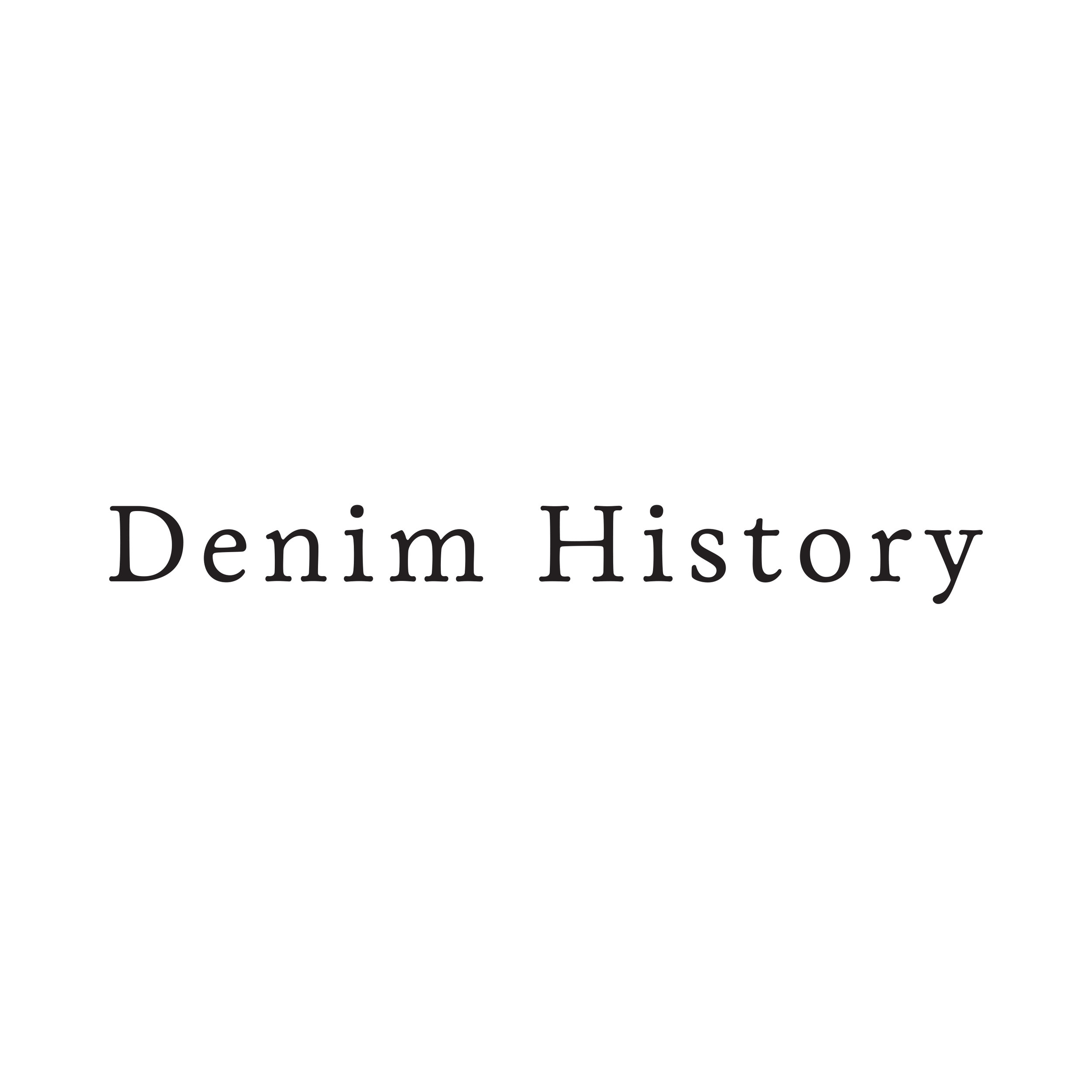 Denim History