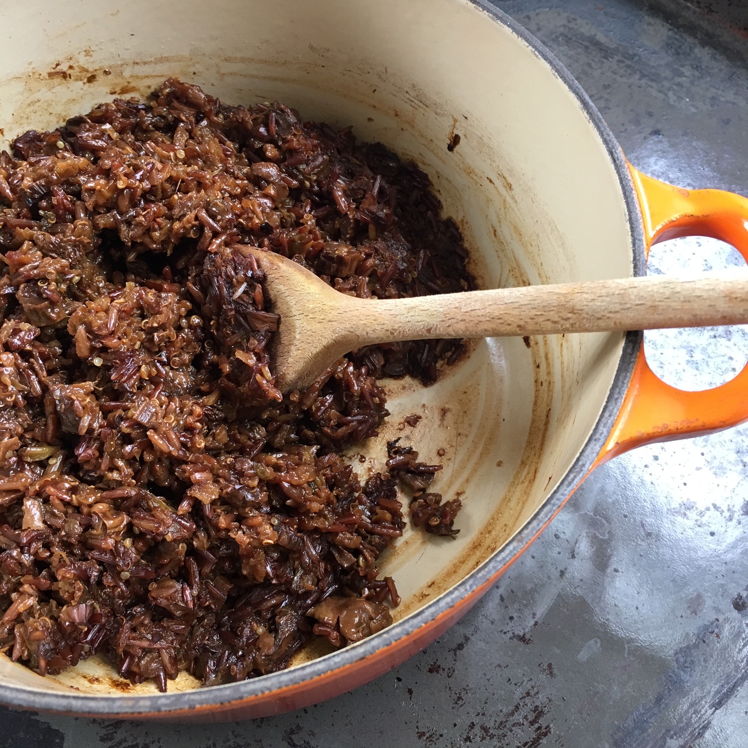 Recipe: Vegan Chinese Mushroom 'Risotto'