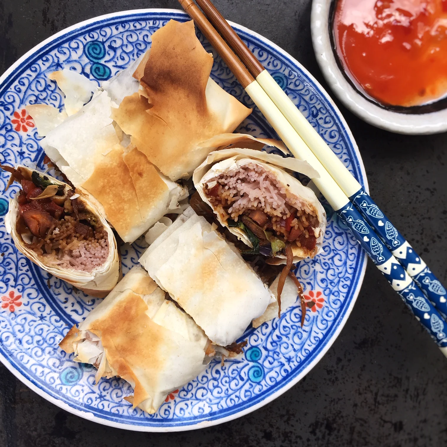 Recipe: No-Fry Filo Baked Spring Rolls
