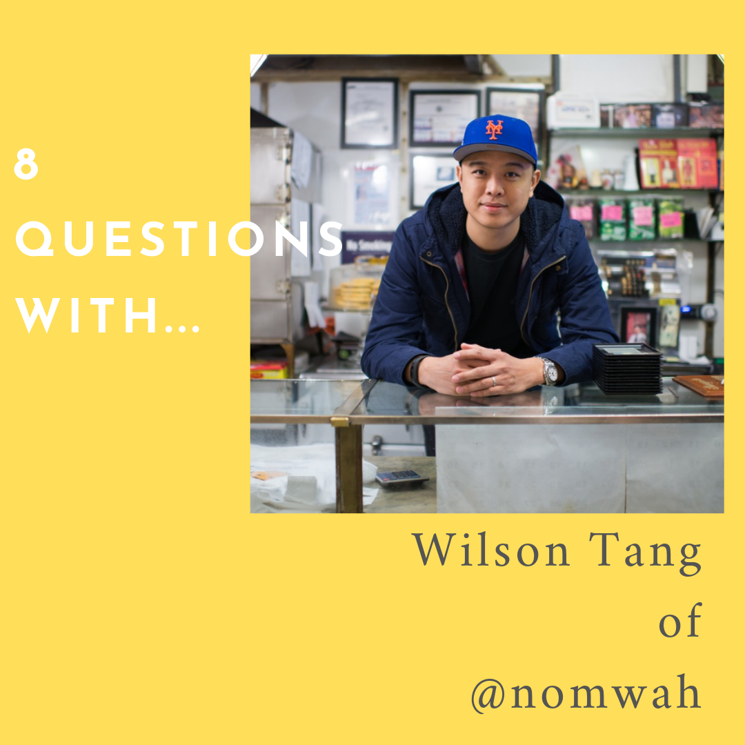 Wilson Tang ( @dimsumnyc ) of Nom Wah . Photo by Ximena Etchart.
