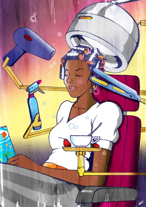 The start of the turning point was actually before my hiatus. I began to draw women ‘doing stuff’.