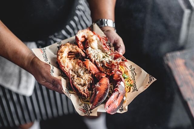 Back at it again doing curbside pick up this week at @lokels.only ! We&rsquo;ll be available this Friday through Sunday (April 24-26) from 11am to 5pm. Click the link in our bio to order. Stay safe ya&rsquo;ll! 📸: @justinquebral #LOBSTERDAMUS