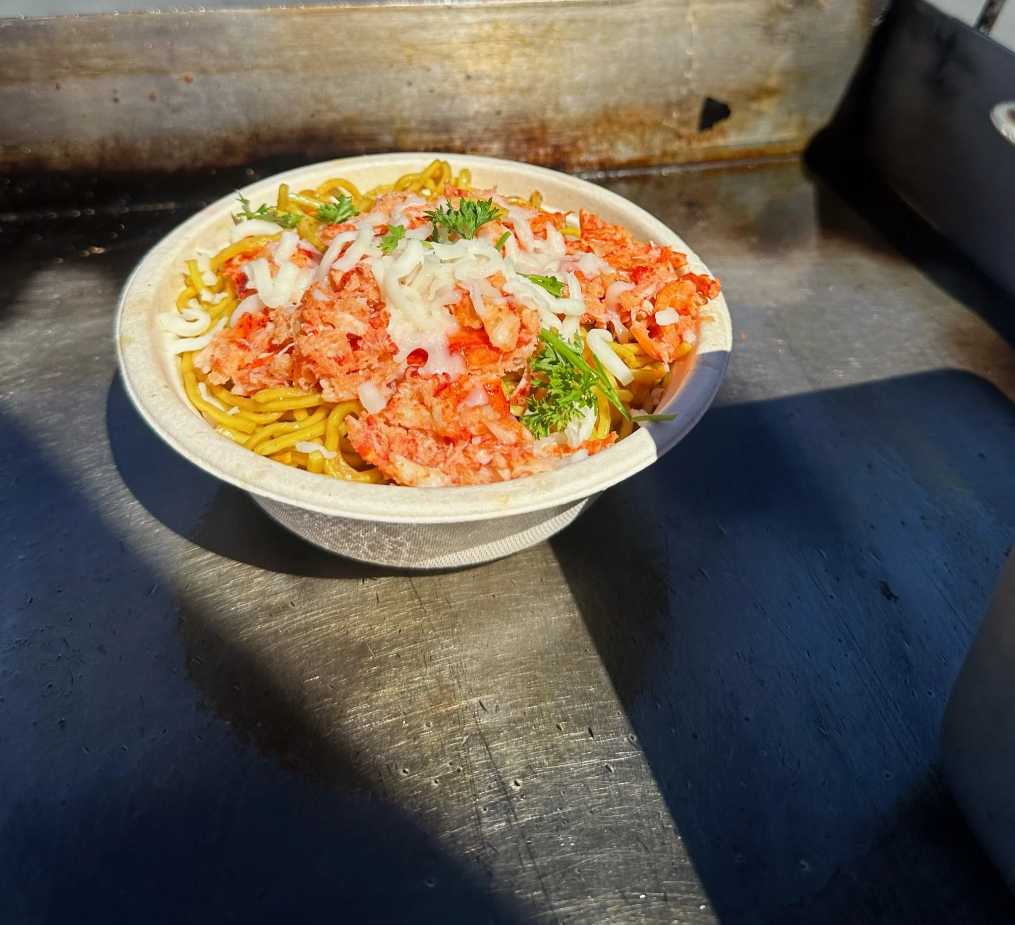 Lobster Garlic Noodz