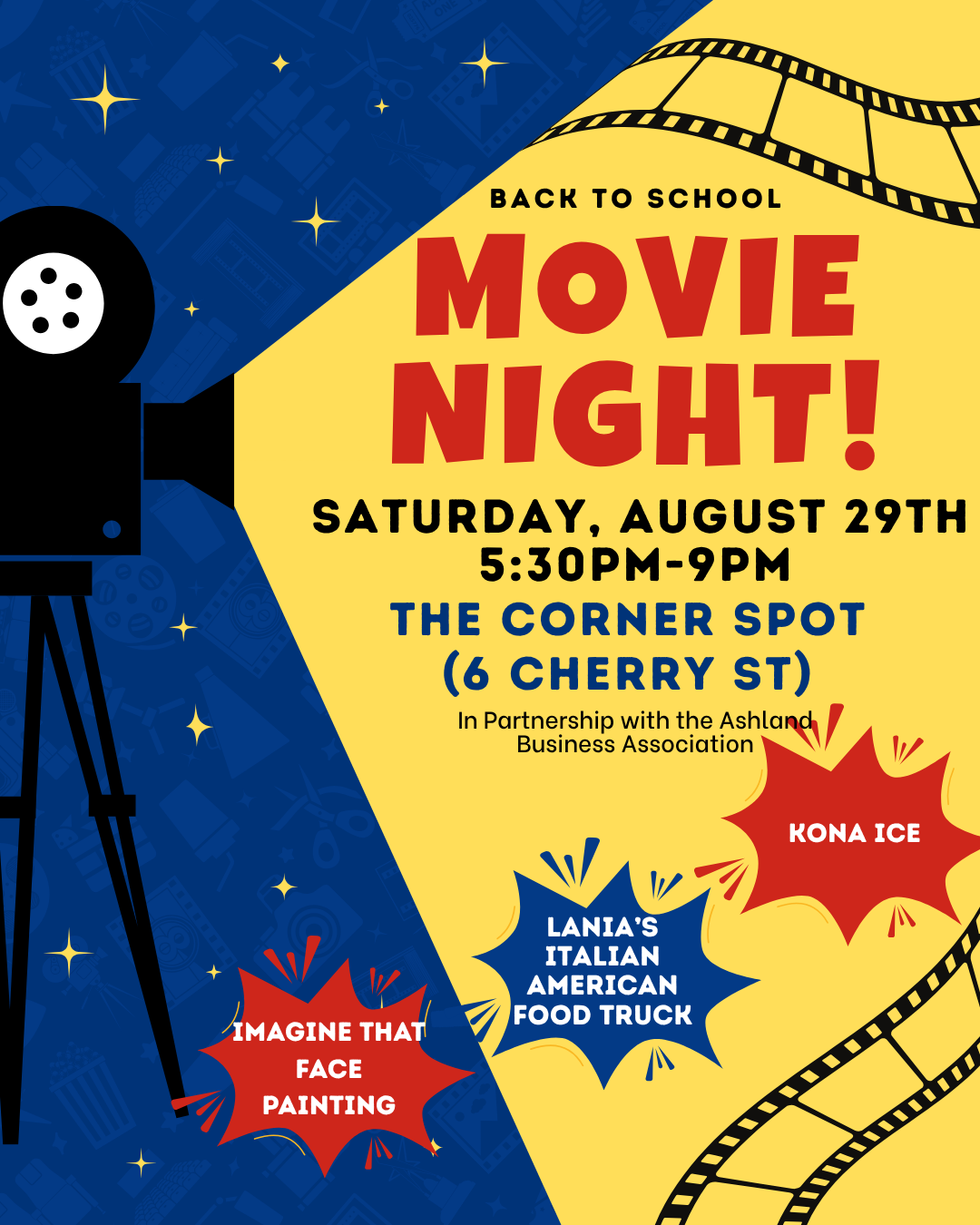 Back To School Movie Night
