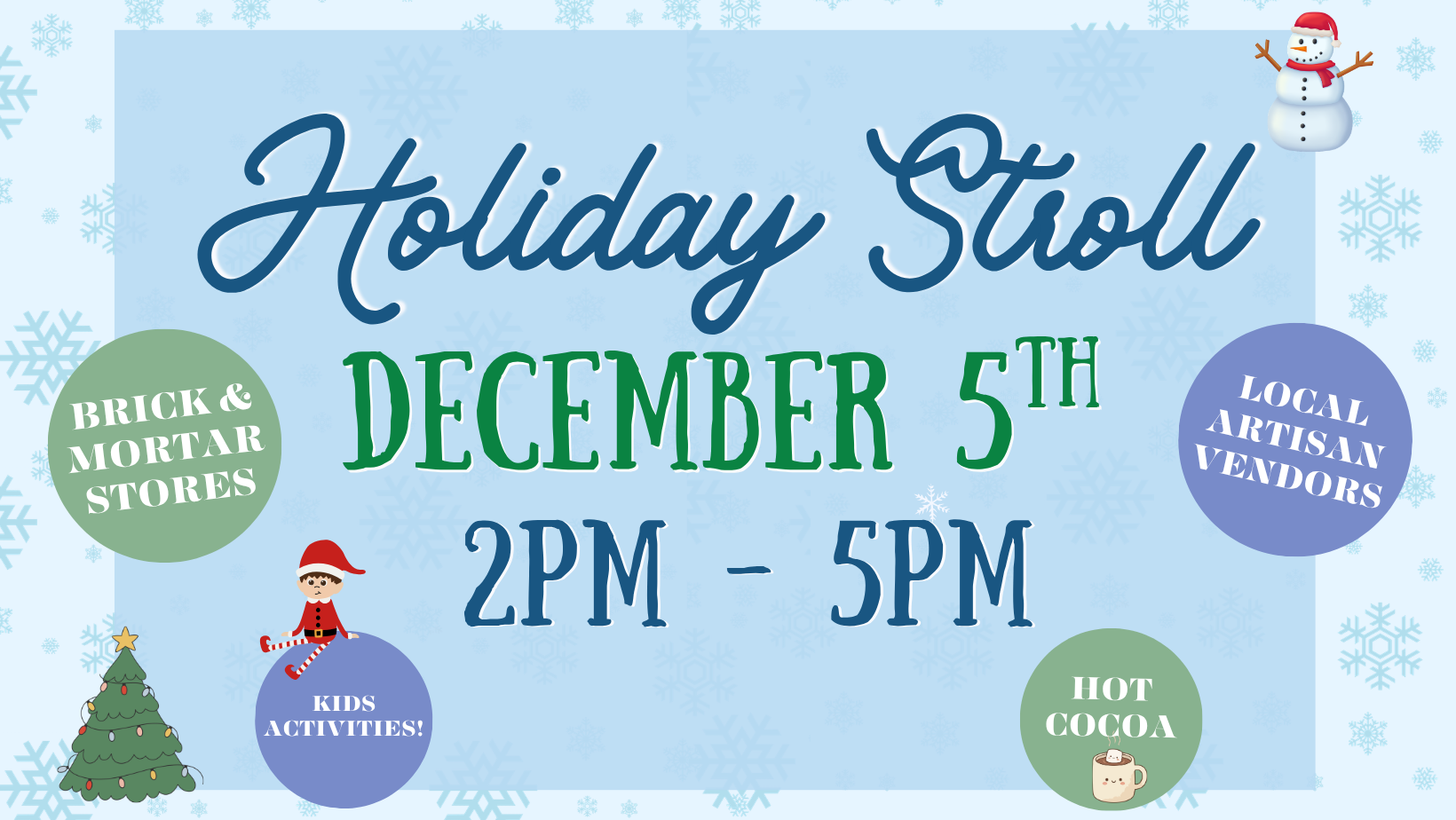 Holiday Stroll &amp; Tree Lighting 