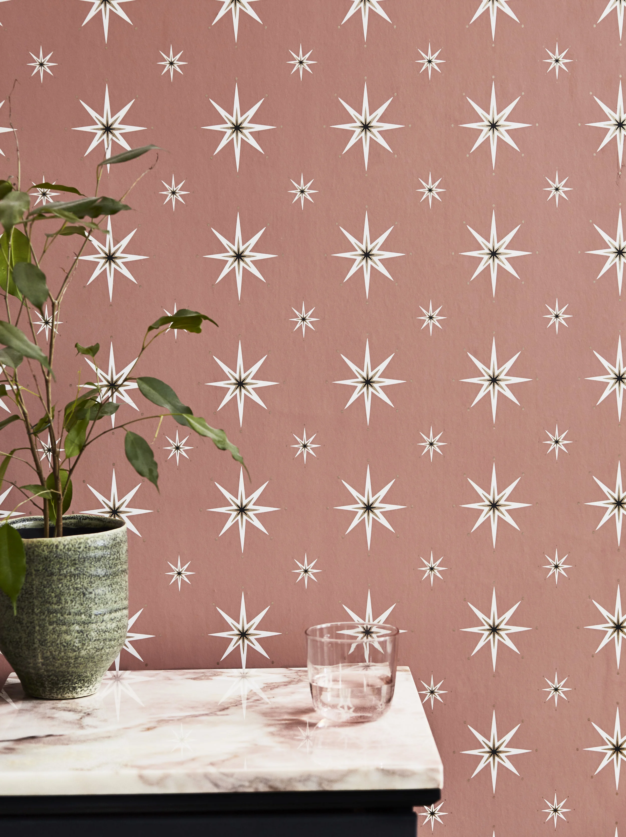 Night Sky - Dusky Pink