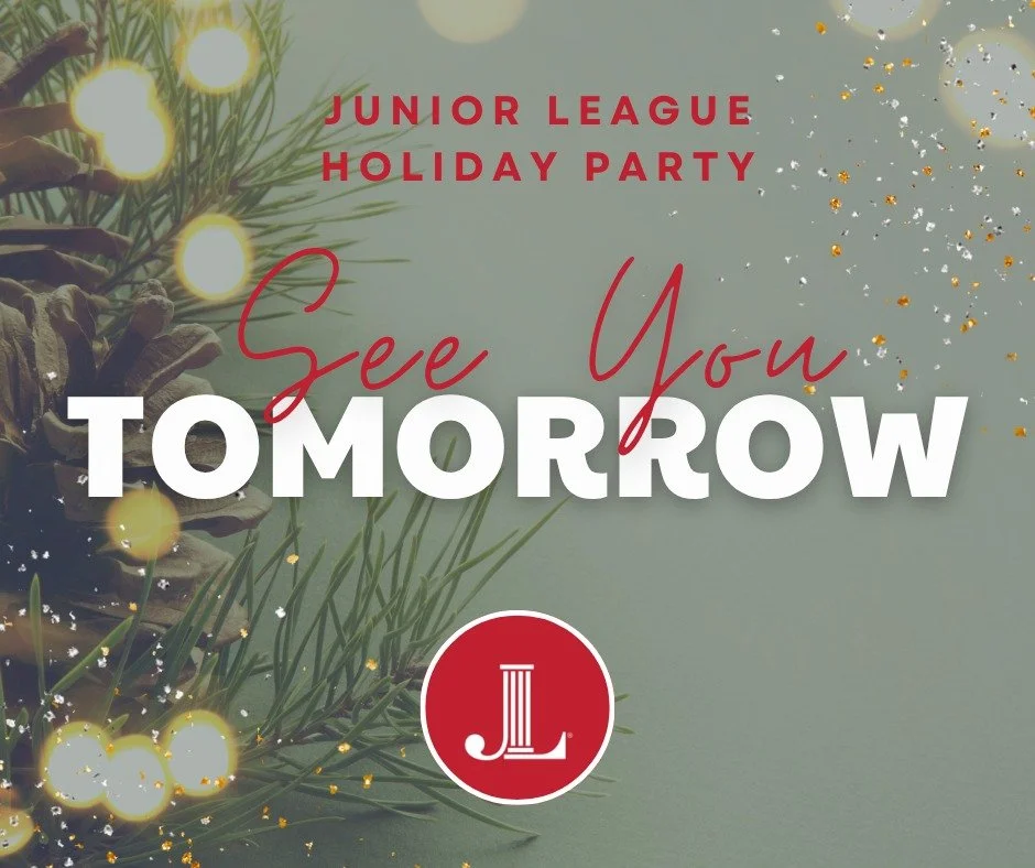 The Holiday Party is almost here&mdash;see you tomorrow! ❤️💚
We can&rsquo;t wait for a fun and festive evening.