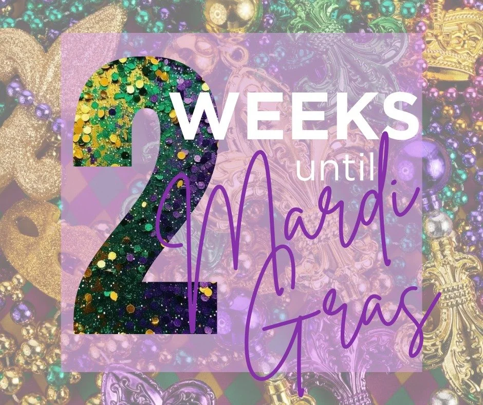 Just two weeks until Fat Tuesday! 🎭
Mark your calendars for February 17th and join the Junior League of the Golden Isles for an unforgettable Mardi Gras celebration. Enjoy delicious food, our signature Hurricane cocktails, King Cake, and so much mor