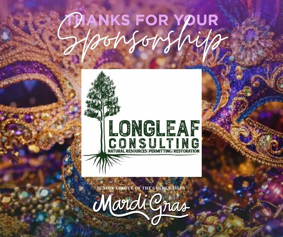 Thank you to Longleaf Consulting for their kind support of our upcoming Mardi Gras celebration!
Their generosity helps the Junior League of the Golden Isles support the children in our community. Interested in sponsoring this event? Please visit our 