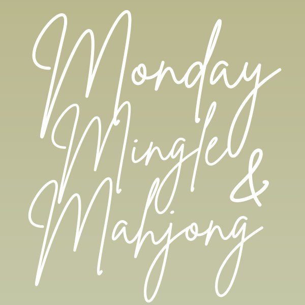 🀄 Tiles, wine, and a great cause &mdash; what more could you need?
Join us for Monday Mingle &amp; Mahjong, THIS MONDAY, March 23rd from 4:30&ndash;8:00 PM at Three Little Birds on SSI! Play begins at 5:00 PM and your table of 4 is just $400, which 