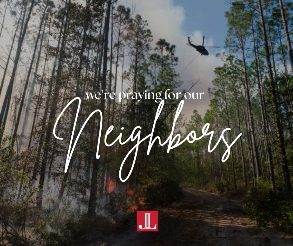 Our hearts are with the families and communities affected by the wildfires in Brantley County and the surrounding areas. We are praying for the safety of all those displaced, the brave first responders on the front lines, and the swift containment of