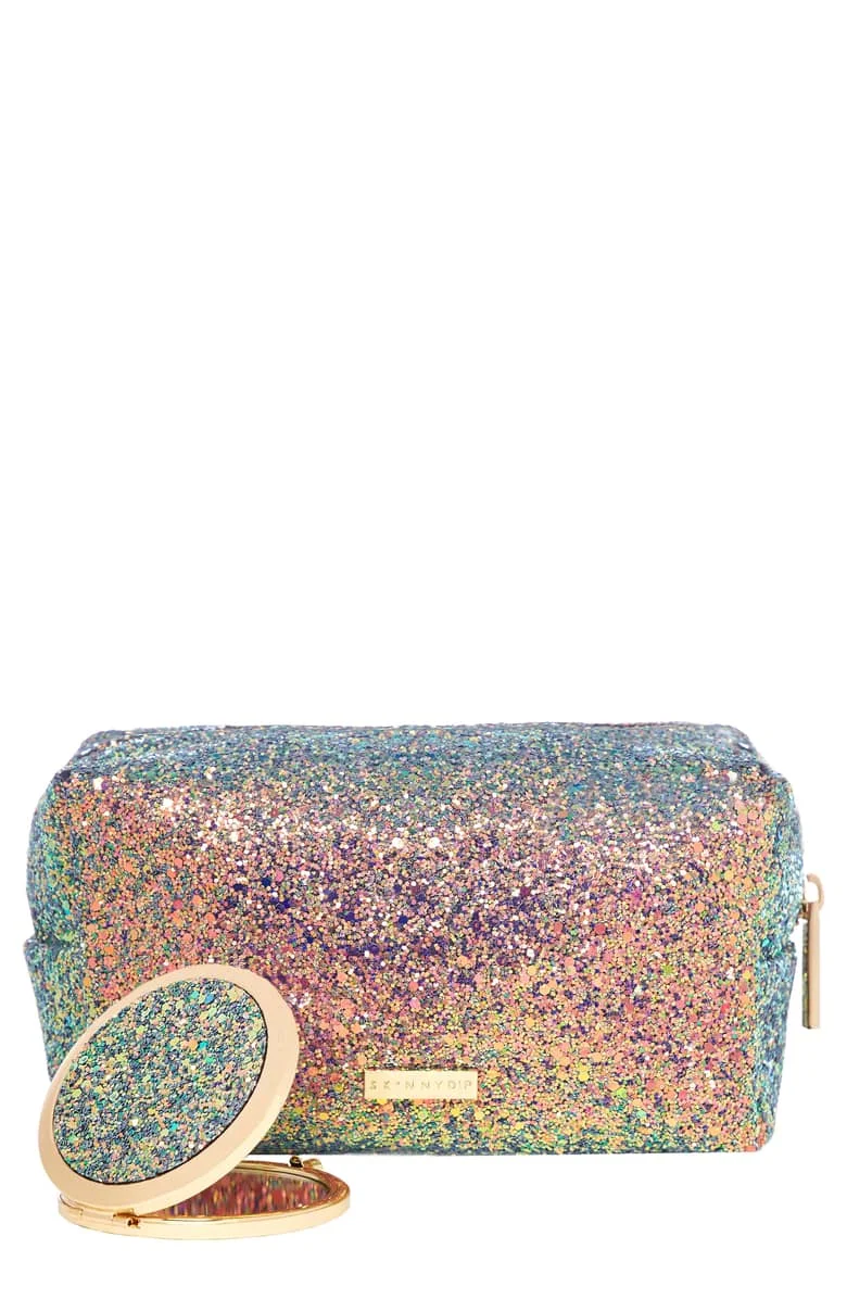 Skinnydip Bliss Glitter Cosmetic two piece Set.jpeg
