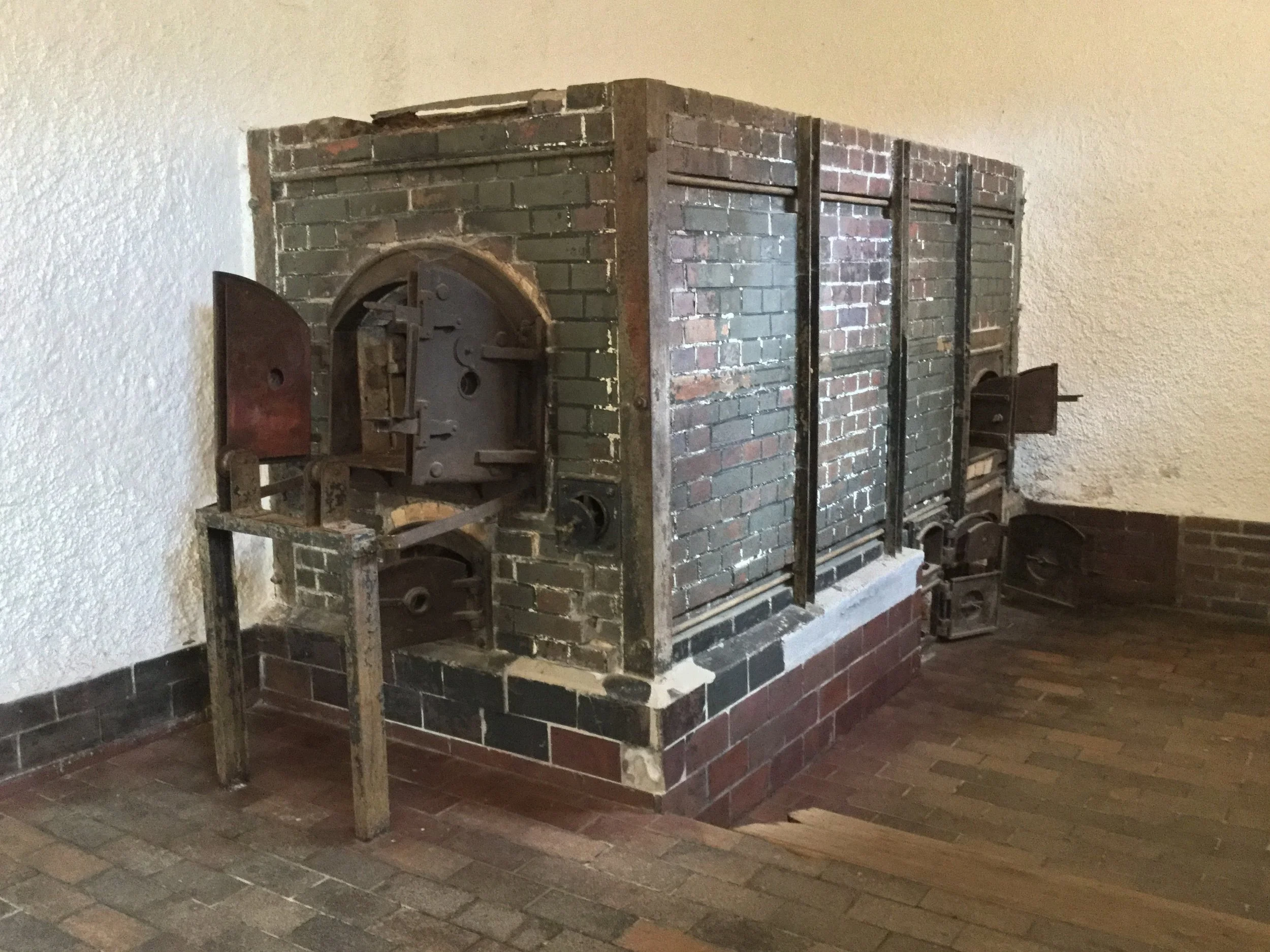 One of the cremation ovens.  