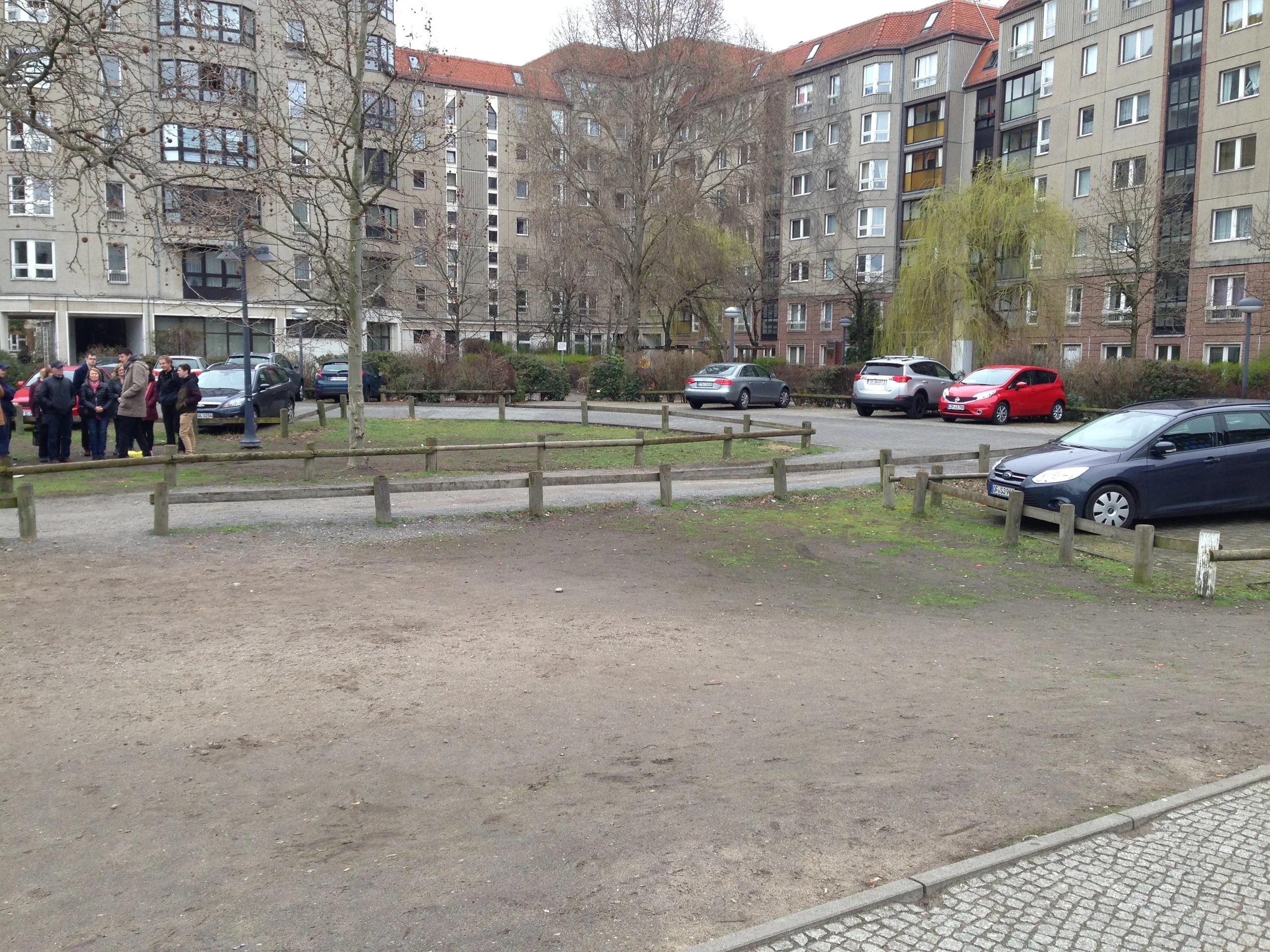 No monument, just a patch of lifeless dirt.