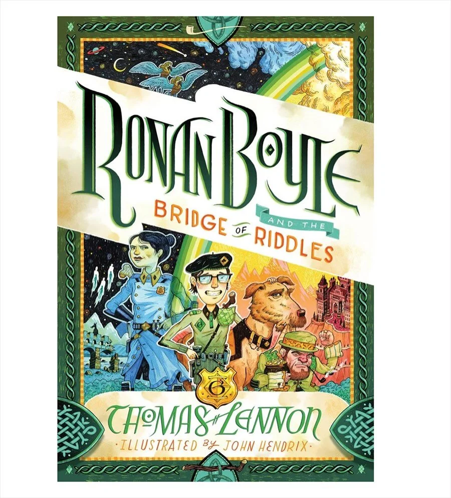 🇮🇪 Happy St Patrick&rsquo;s Day 🇮🇪 I&rsquo;m so very proud of the drawings I contributed to this work of genius by the one and only @thomaspatricklennon 
(Notice the trilogy makes an Irish flag when they are together.) Go read these to your kids-