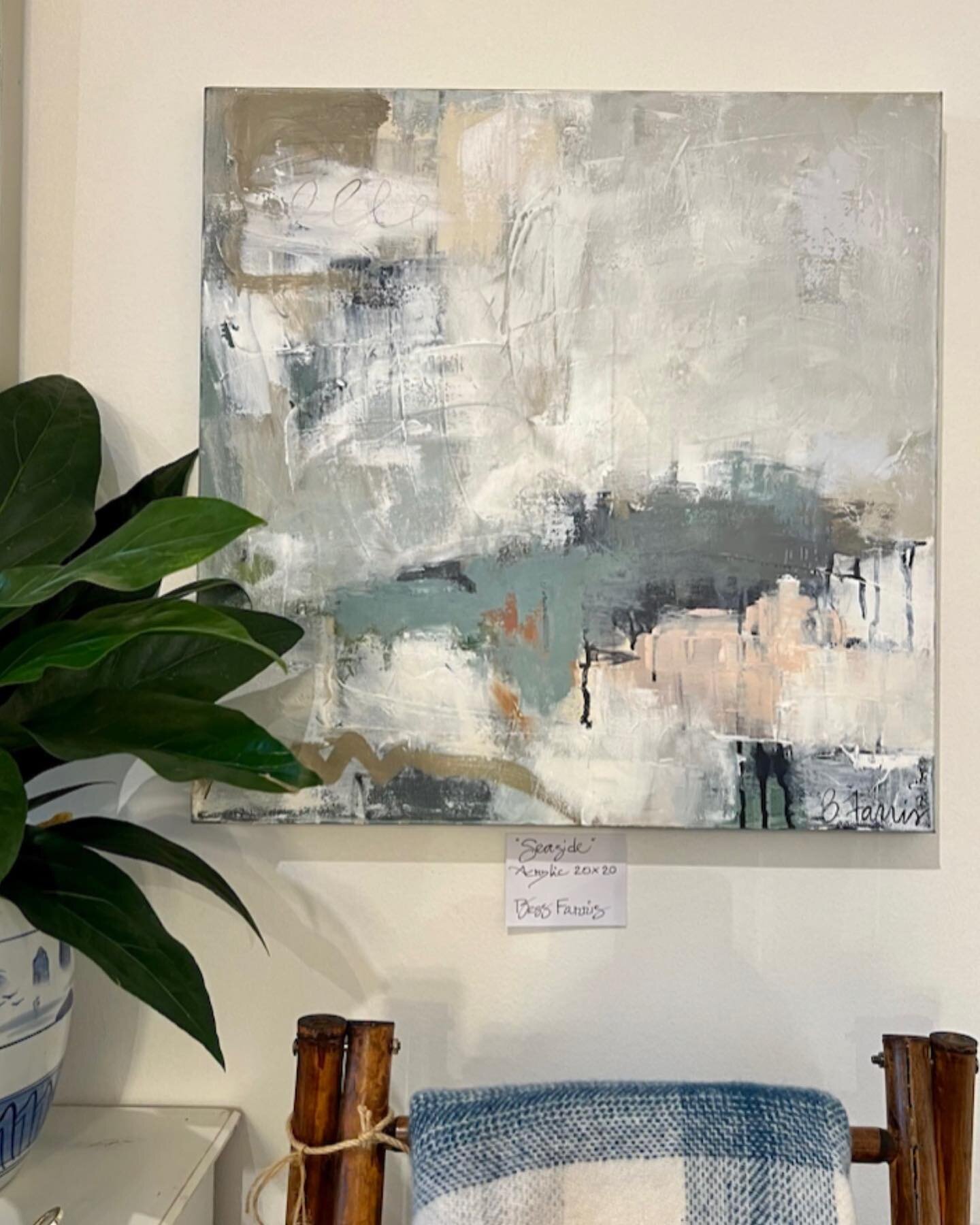 @bluewillowoxford is a perfectly curated gem! Gorgeous gifts and art. When in Oxford, MS it&rsquo;s a must visit!

24x24 &ldquo;Seaside&rdquo;