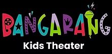 Bangarang Kids Theater logo. Colorful and joyous!