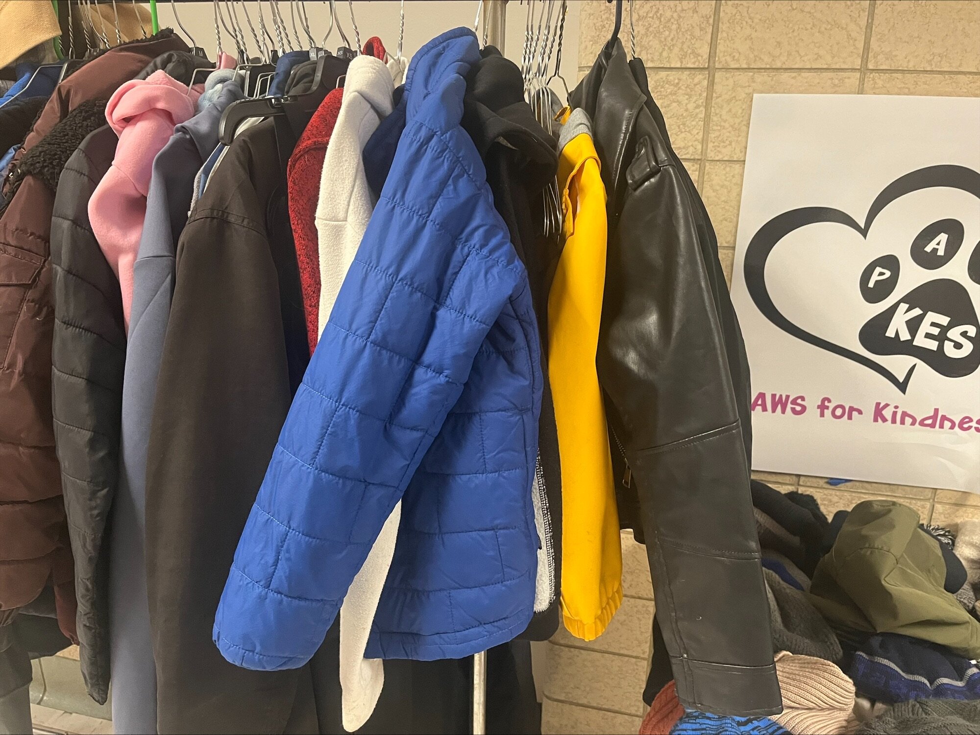 LAST CALL! Lost &amp; Found will be donated to the Community Center of Northern Westchester after Spring Break. Send your KES Kid to find their lost coats, snow pants, gloves, hats, and wardrobes OR KES Parents/Caregivers can come between 9 -2pm toda