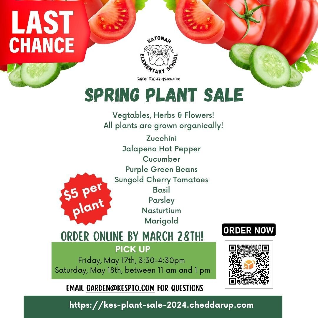 Last call for Spring Plant orders! Link is in bio to get your organic garden goodies!