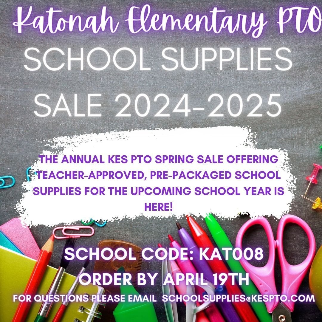 Last day! Order your school packs and be ahead of the game for 2024-2025! Link in bio!