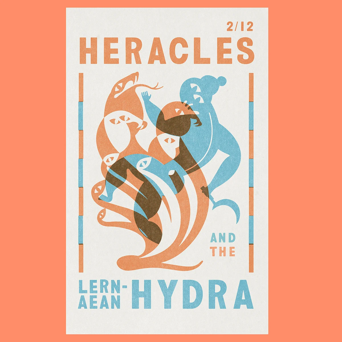 2/12 – Heracles and the Lernaean Hydra