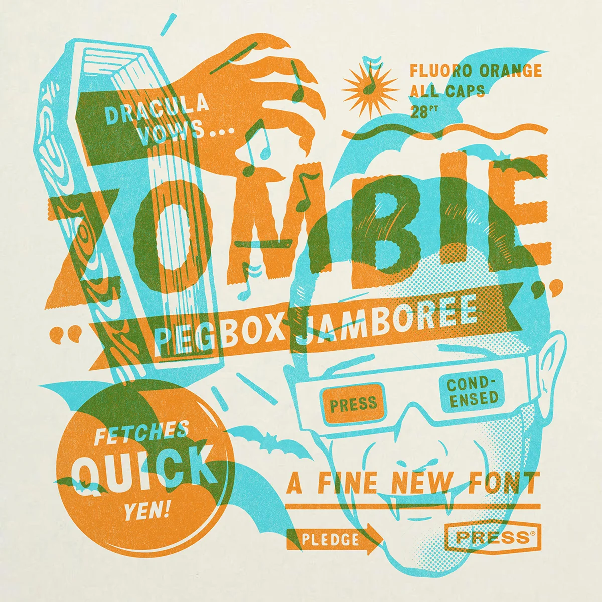 Press Condensed Pangrams
