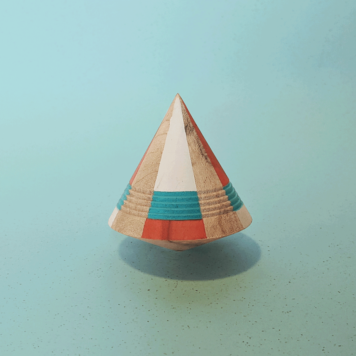 Press Print Shop - Wooden UFO Model