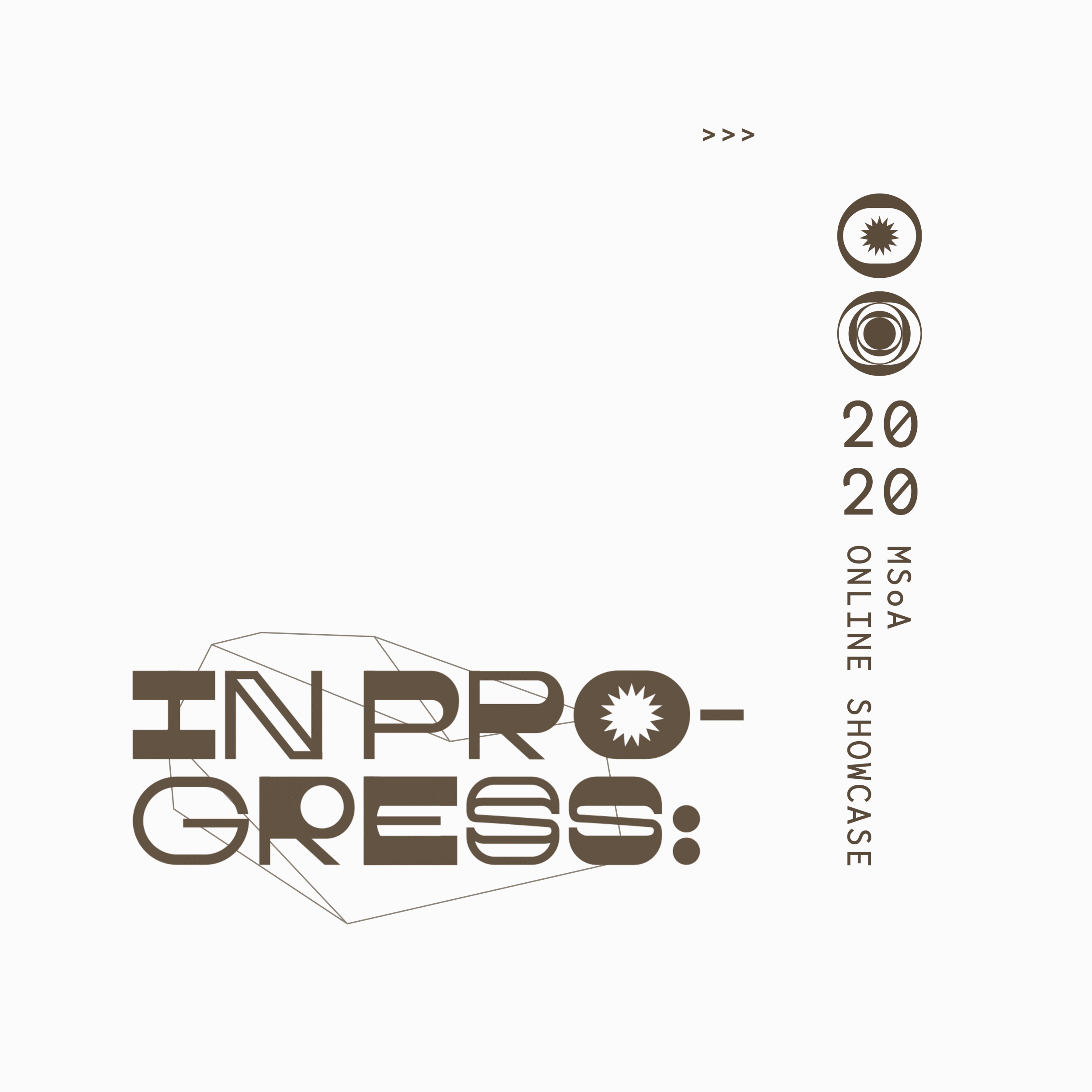 MMU In Progress: Degree Showcase Identity